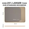 Fellowes Breyta (New) XL Mousepad Sand, Sand, Monochromatic, Non-slip base