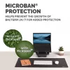 Fellowes Computer Desk Mat with Non-Slip Base Breyta Desk Mat with Antibacterial Protection Black