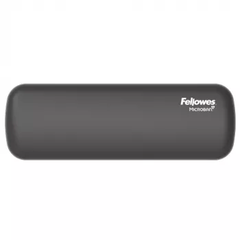Fellowes Wrist Rest Breyta Palm Rest with Antibacterial Protection Ergonomic Wrist Support Black