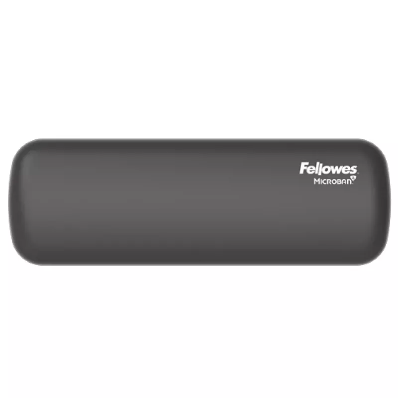 Fellowes Wrist Rest Breyta Palm Rest with Antibacterial Protection Ergonomic Wrist Support Black