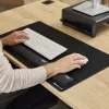 Fellowes Wrist Rest Breyta Palm Rest with Antibacterial Protection Ergonomic Wrist Support Black