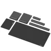 Fellowes Wrist Rest Breyta Palm Rest with Antibacterial Protection Ergonomic Wrist Support Black