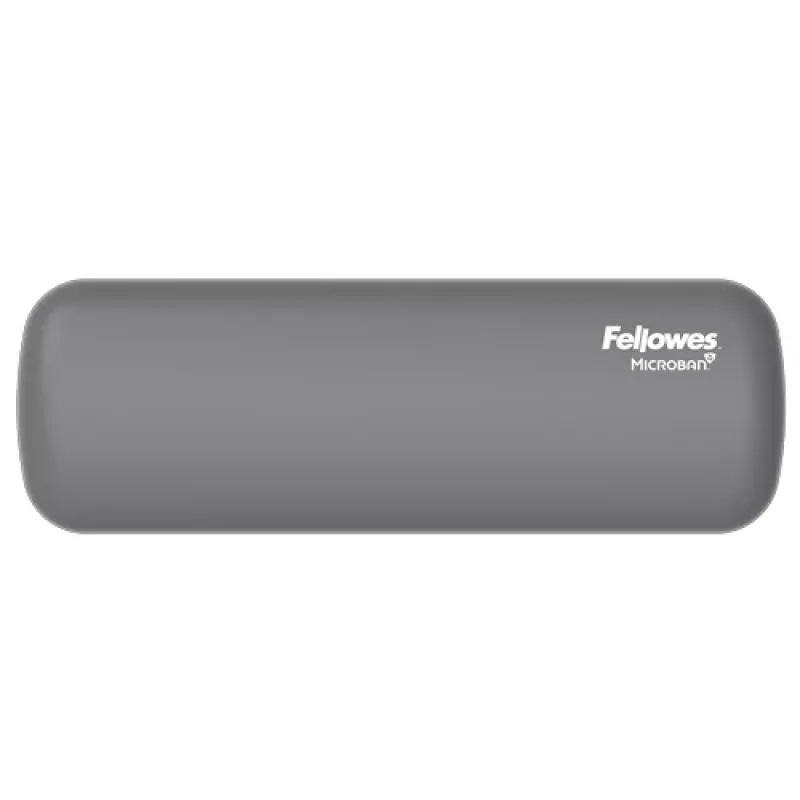 Fellowes Wrist Rest Breyta Palm Rest with Antibacterial Protection Ergonomic Wrist Support Grey