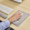 Fellowes Wrist Rest Breyta Palm Rest with Antibacterial Protection Ergonomic Wrist Support Grey