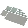 Fellowes Wrist Rest Breyta Palm Rest with Antibacterial Protection Ergonomic Wrist Support Sage