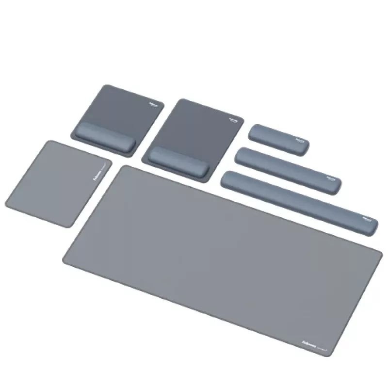 Fellowes Keyboard Wrist Rest Breyta Keyboard Wrist Support with Antibacterial Protection Ergonomic Wrist Support Marine