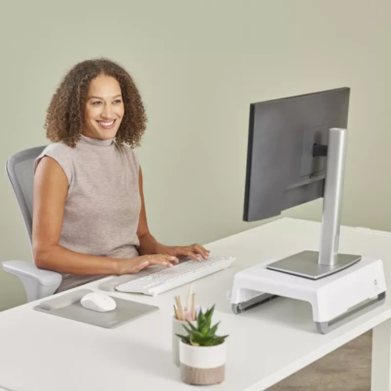 Fellowes Keyboard Wrist Rest Breyta Keyboard Wrist Support with Antibacterial Protection Ergonomic Wrist Support Sand