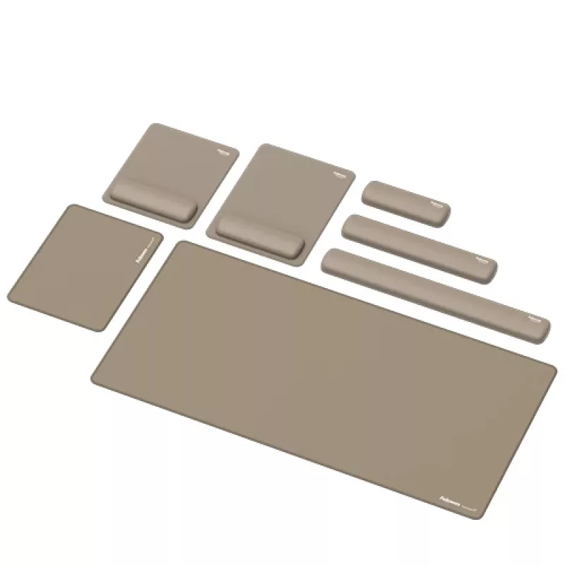 Fellowes Keyboard Wrist Rest Breyta Keyboard Wrist Support with Antibacterial Protection Ergonomic Wrist Support Sand