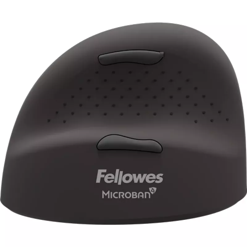 Fellowes Vertical Wireless Mouse Breyta Plus+ Ergonomic Left Handed Vertical Mouse with Antibacterial Protection Medium