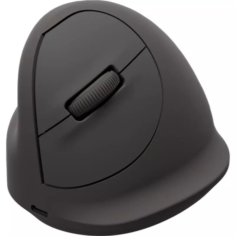 Fellowes Vertical Wireless Mouse Breyta Plus+ Ergonomic Left Handed Vertical Mouse with Antibacterial Protection Medium
