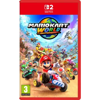 Nintendo Mario Kart World Switch 2 Standard Simplified Chinese, Traditional Chinese, German, Dutch, English, Spanish, French, Italian, Japanese, Korean, Portuguese, Russian Nintendo Switch 2