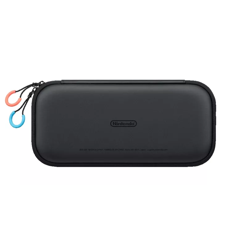 Nintendo Switch 2 Carrying Case & Screen Protector, Hardshell case, Nintendo, Black, Nintendo Switch 2, Zipper, 142 mm