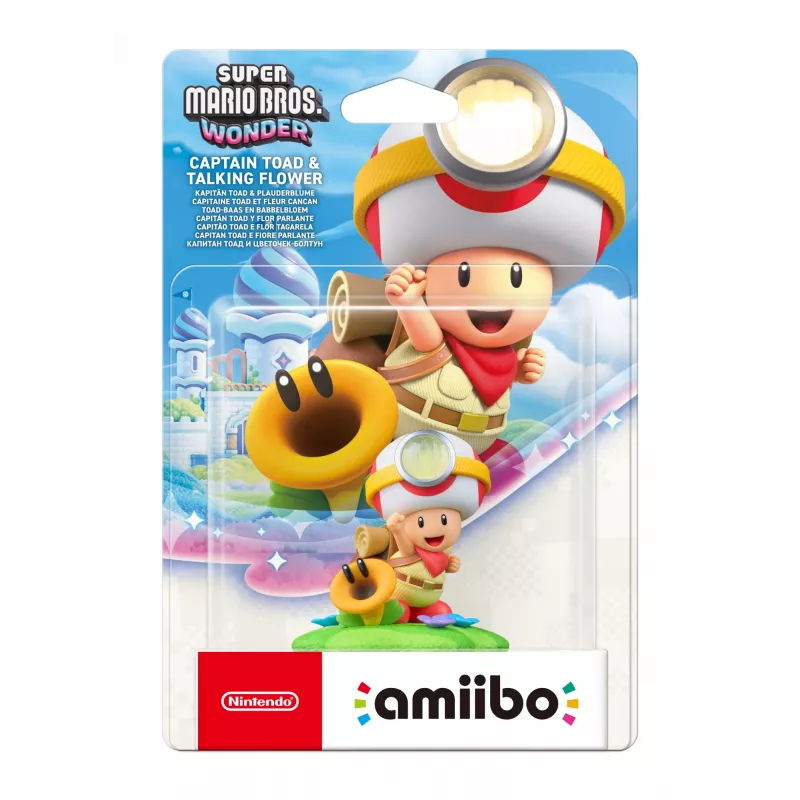 Nintendo Amibo Captain Toad & Talking Flower Interactive gaming figure