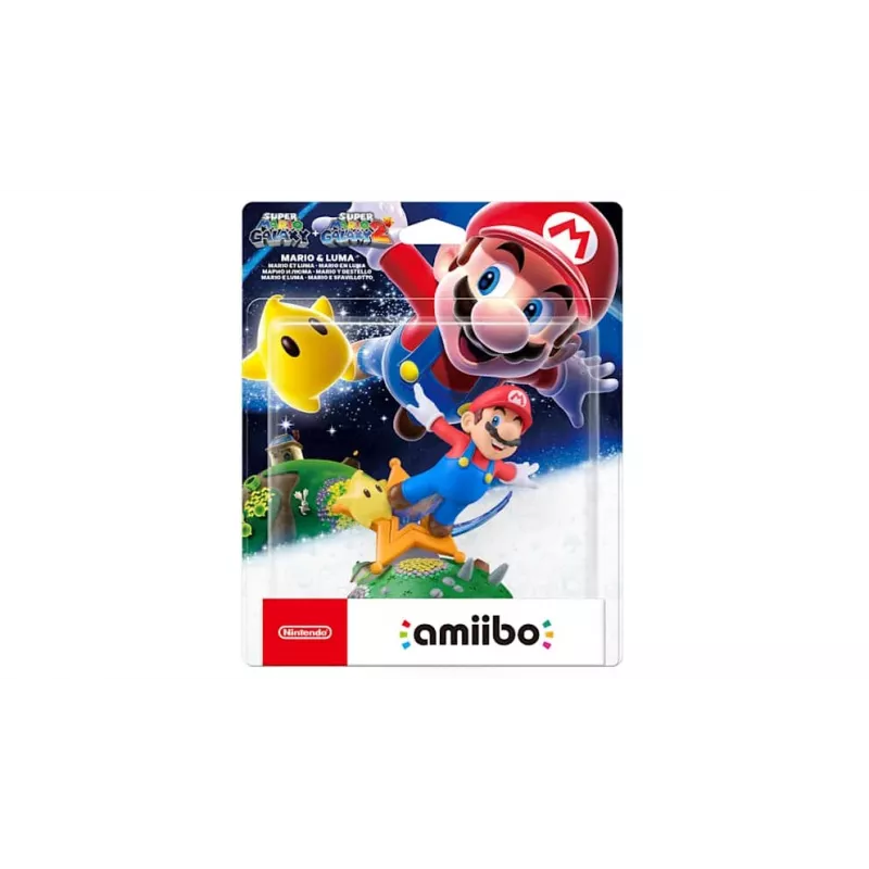 Nintendo amiibo Mario et Luma Interactive gaming figure