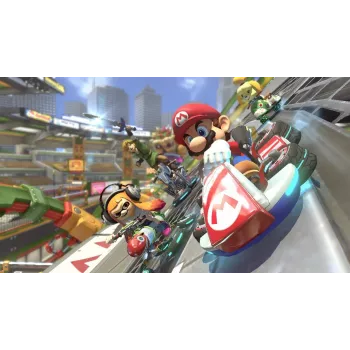 Nintendo Mario Kart 8 Deluxe Standard German, English, French, Italian, Japanese, Dutch, Portuguese, Russian Nintendo Switch