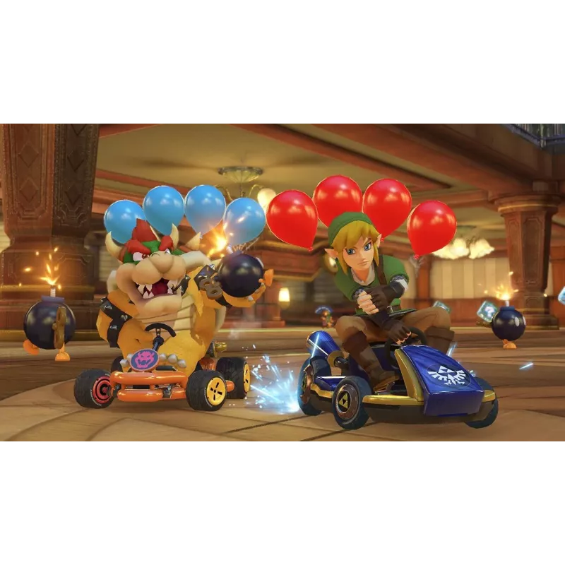 Nintendo Mario Kart 8 Deluxe Standard German, English, French, Italian, Japanese, Dutch, Portuguese, Russian Nintendo Switch