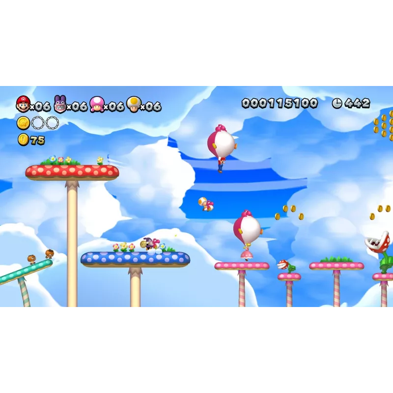 Nintendo New Super Mario Bros. U Deluxe, Switch German, English Nintendo Switch