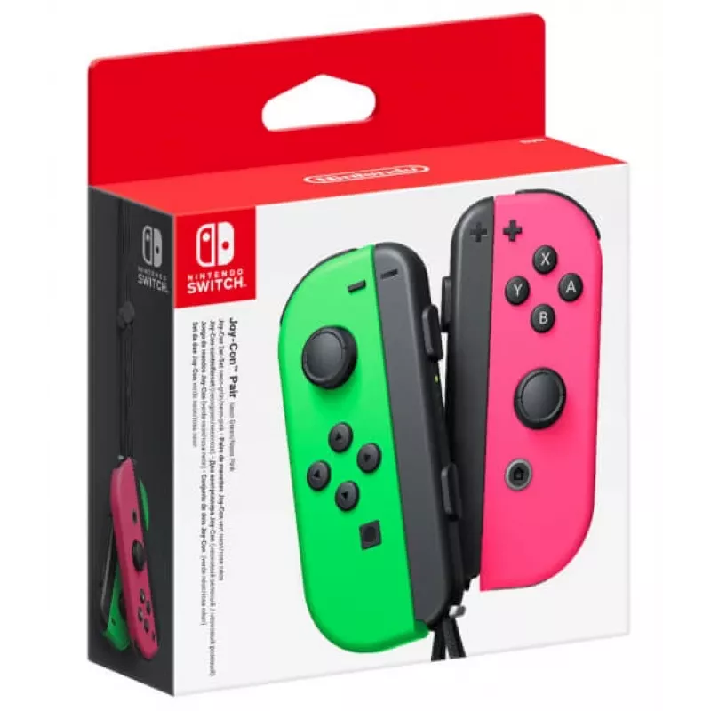 Nintendo Joy-Con Black, Green, Pink Bluetooth Gamepad Analogue / Digital Nintendo Switch