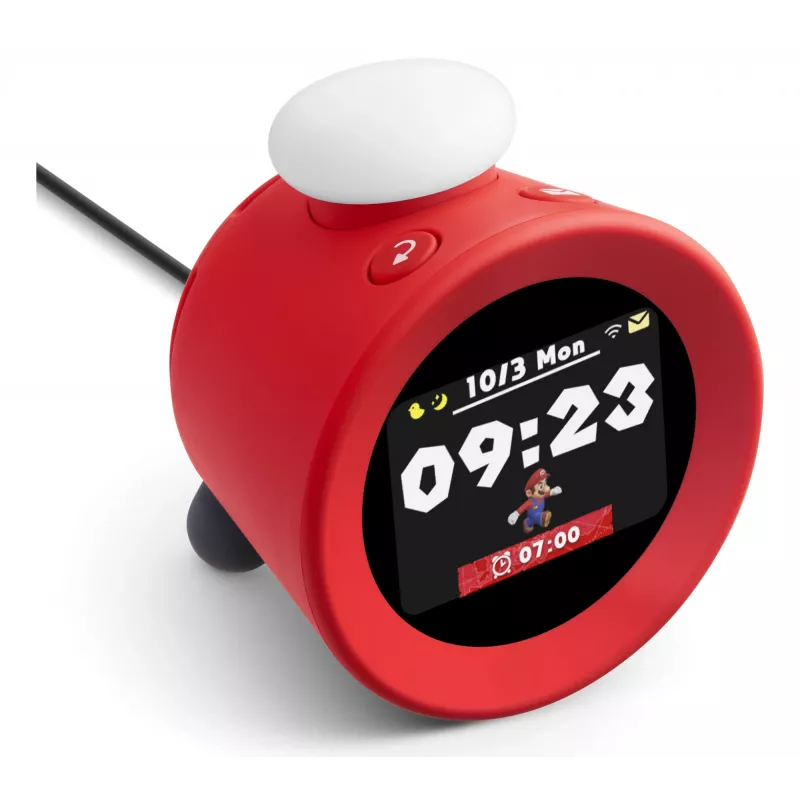 Nintendo 10013963 alarm clock Digital alarm clock Red