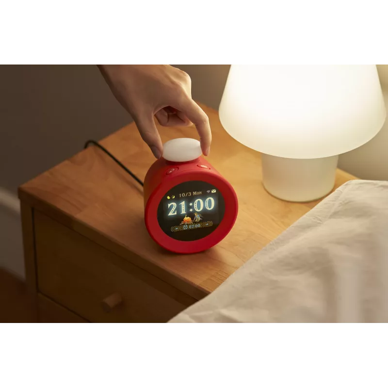 Nintendo 10013963 alarm clock Digital alarm clock Red