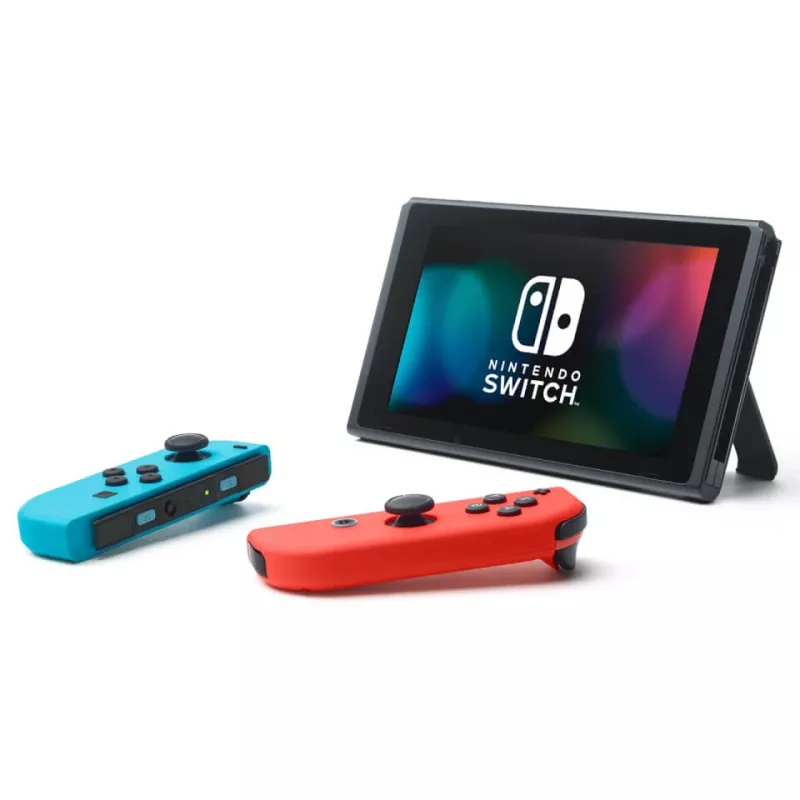Nintendo Switch + Mario Kart 8 Deluxe portable game console 15.8 cm (6.2 inch) 32 GB Touchscreen Wi-Fi Black, Blue, Red
