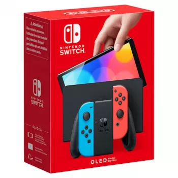 Nintendo Switch OLED, Nintendo Switch, NVIDIA Custom Tegra, Blue, Red, Analogue / Digital, Home button, Power button, Buttons