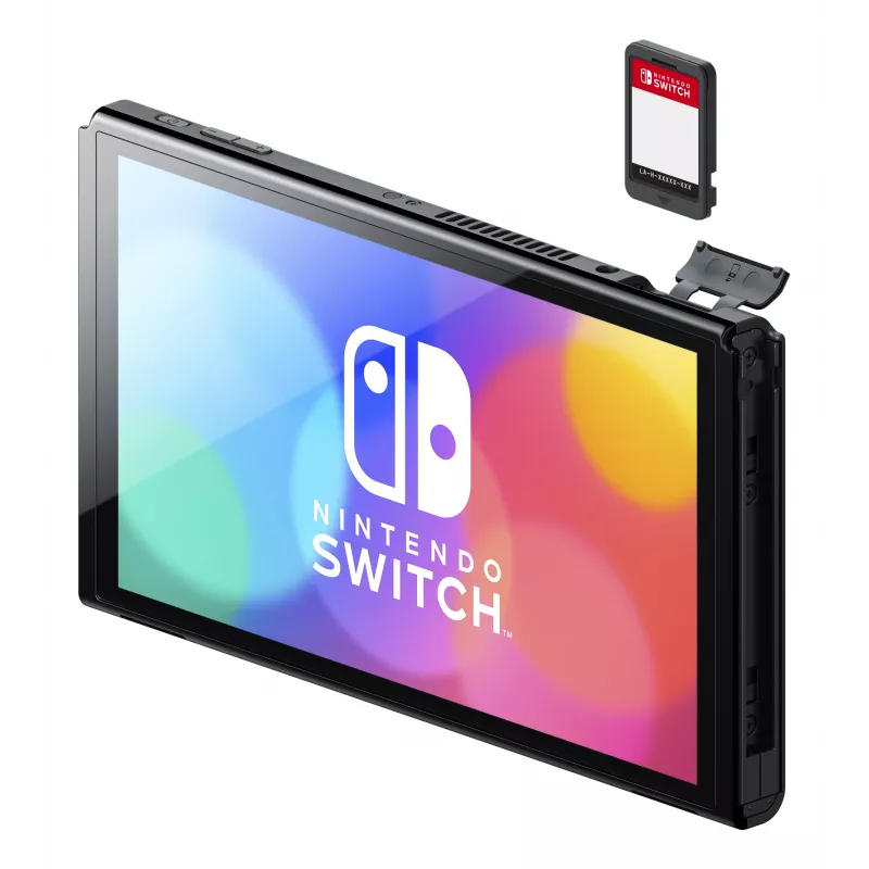 Nintendo Switch OLED, Nintendo Switch, NVIDIA Custom Tegra, Blue, Red, Analogue / Digital, Home button, Power button, Buttons