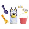Little Tikes Bluey Beach Day Sandbox, Square, Plastic, Blue, Sandbox