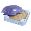 Little Tikes Bluey Beach Day Sandbox, Square, Plastic, Blue, Sandbox