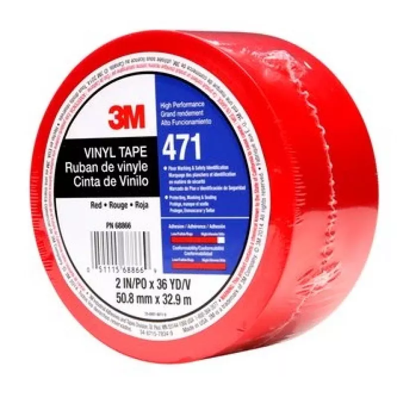 3M 471 32.91 m Vinyl Red