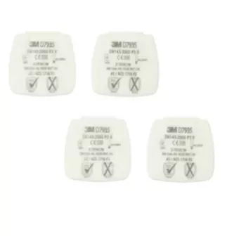 3M D7935 respirator accessory Particulate filter 4 pc(s)