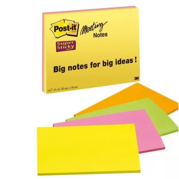 3M 6845-SSP note paper Rectangle Multicolour 45 sheets Self-adhesive