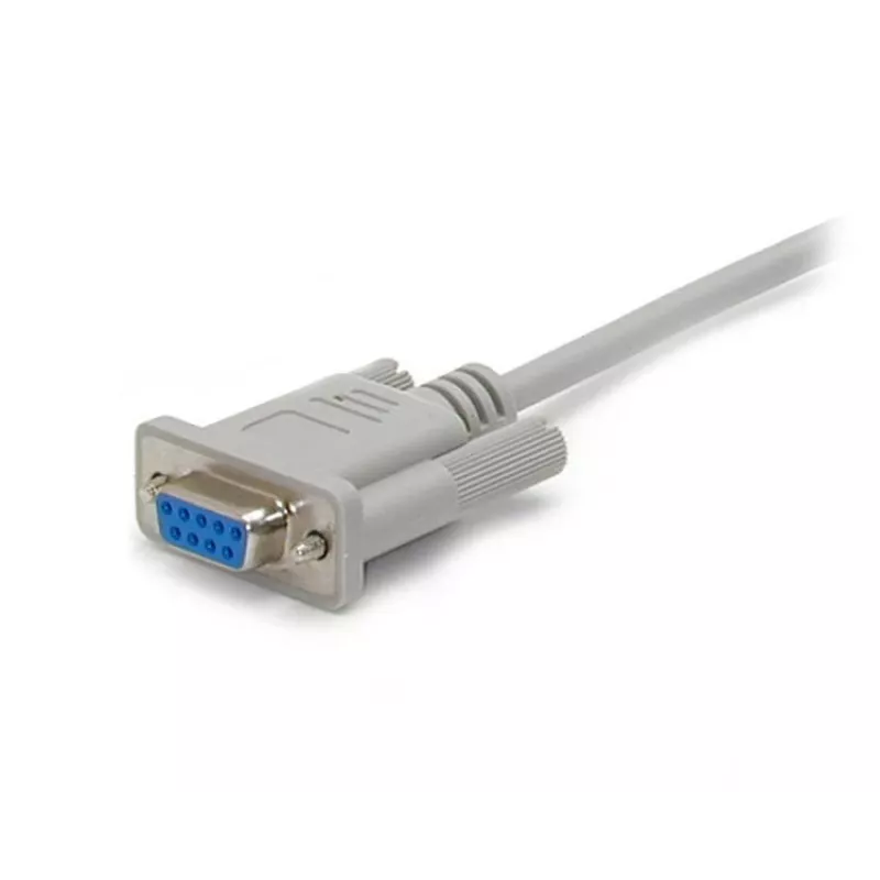 StarTech.com 10 ft Cross Wired DB9 to DB25 Serial Null Modem Cable - F/M
