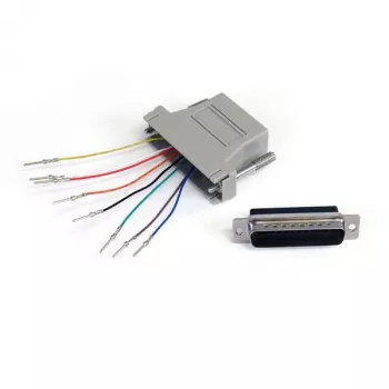 StarTech.com DB25 to RJ45 Modular Adapter - M/F, DB-25, RJ-45, Grey
