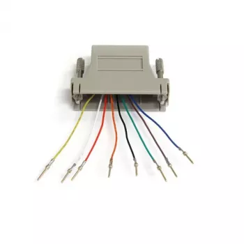 StarTech.com DB25 to RJ45 Modular Adapter - M/F, DB-25, RJ-45, Grey