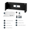 StarTech.com 4U 19in Hinged Wall Mounting Bracket for Patch Panels