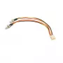 StarTech.com 6in TX3 Fan Power Splitter Cable, Molex (3-pin), Molex (3-pin), 0.152 m, Male, Female, Assorted colours, White