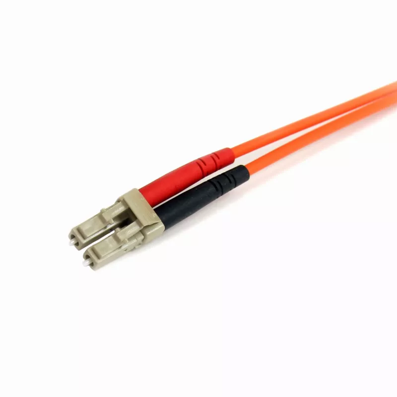 StarTech.com 1m Fiber Optic Cable - Multimode Duplex 62.5/125 LSZH Fiber Jumper Cord - LC/ST