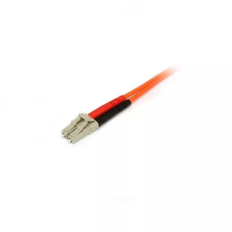 StarTech.com 1m Fiber Optic Cable - Multimode Duplex 50/125 - LSZH Fiber Jumper Cord - LC/SC