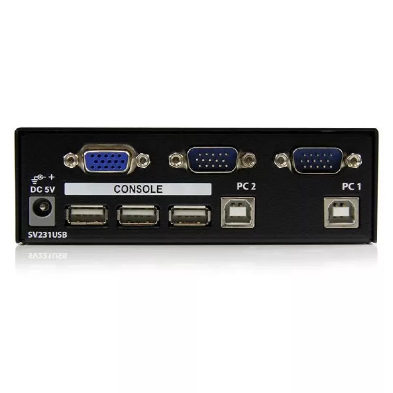 StarTech.com 2 Port Professional USB KVM Switch Kit with Cables