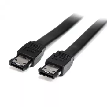 StarTech.com 3 ft Shielded External eSATA Cable M/M, 0.9 m, eSATA, eSATA, eSATA, Male/Male, Black