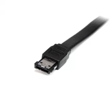 StarTech.com 3 ft Shielded External eSATA Cable M/M, 0.9 m, eSATA, eSATA, eSATA, Male/Male, Black