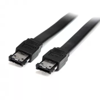 StarTech.com 6 ft Shielded External eSATA Cable M/M, 1.8 m, eSATA, eSATA, eSATA, Male/Male, Black
