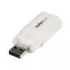 StarTech.com USB to Stereo Audio Adapter Converter