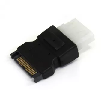 StarTech.com SATA to LP4 Power Cable Adapter, SATA (15-pin), LP4 (4-pin), Black