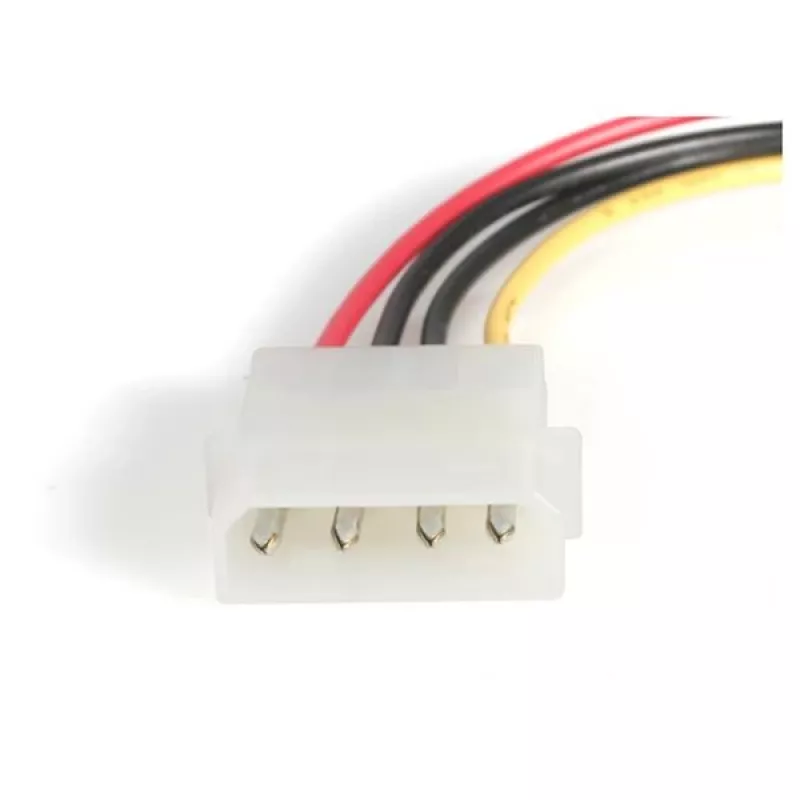 StarTech.com 18in SAS 29 Pin to SATA Cable with LP4 Power, SATA 15-pin, LP4 M, SAS 29 Pin Plug, 0.457 m, Straight, Straight, Red