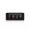 StarTech.com Component to HDMI Video Converter with Audio, Black, RoHS, CE, FCC, 1080p, HDMI, 5 V, 80 mm