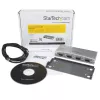 StarTech.com 4 Port USB to RS232 Serial DB9 Adapter Hub, USB, Serial, Silver, Plastic, CE, FCC, RoHS, 1 W
