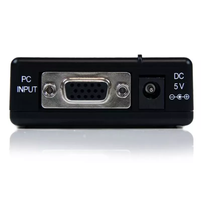 StarTech.com High Resolution VGA to Composite (RCA) or S-Video Converter - PC to TV