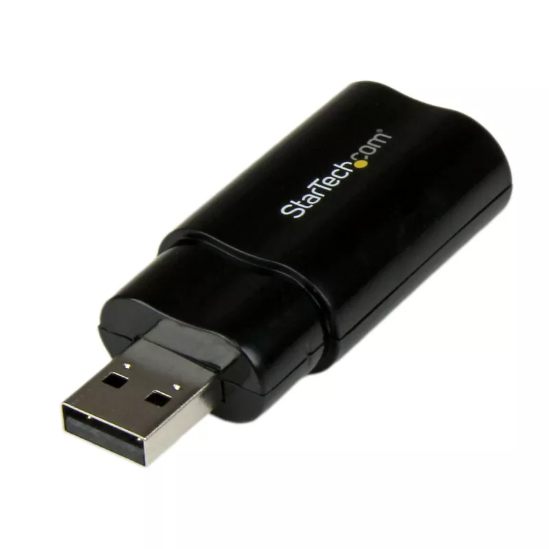 StarTech.com USB Stereo Audio Adapter External Sound Card